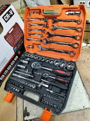 Mechanical Chrome Socket Spanner Set 82pcs