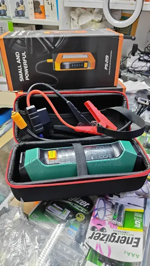 Motor Vehicle/Cycle Jump Starter With Air Compressor