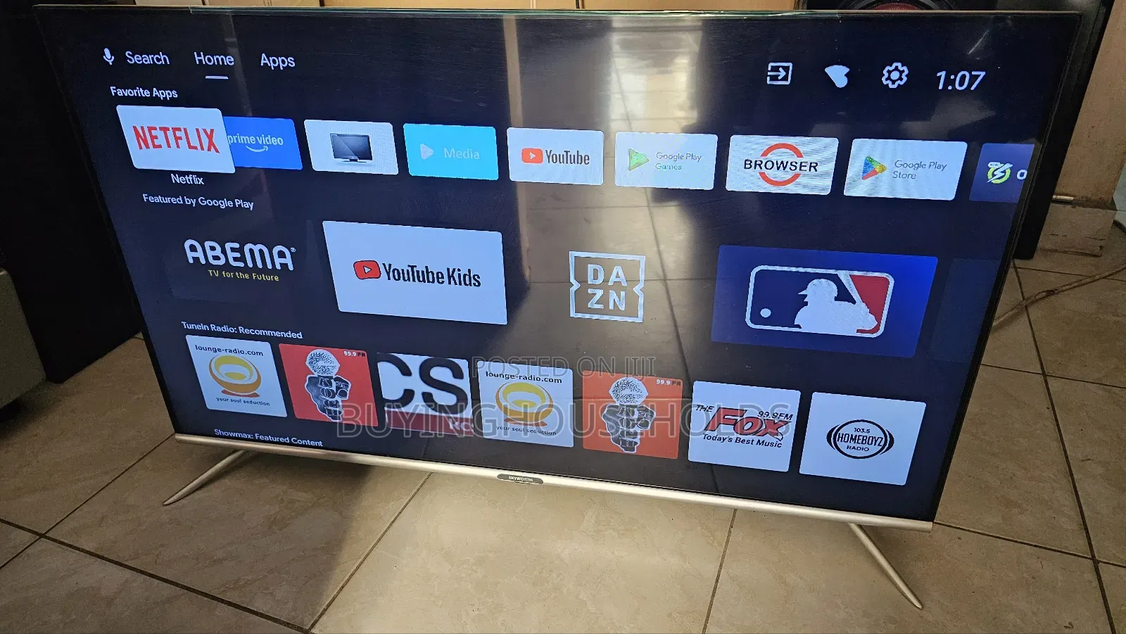 Skyworth 43" Frameless Android Tv