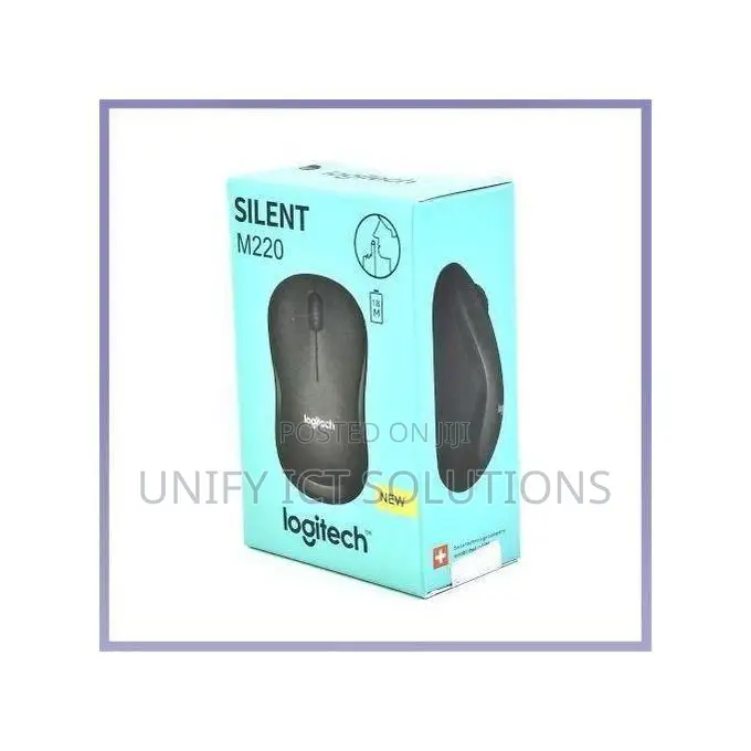Logitech M221 Silent Wireless Mouse - Charcoal - 910-006510