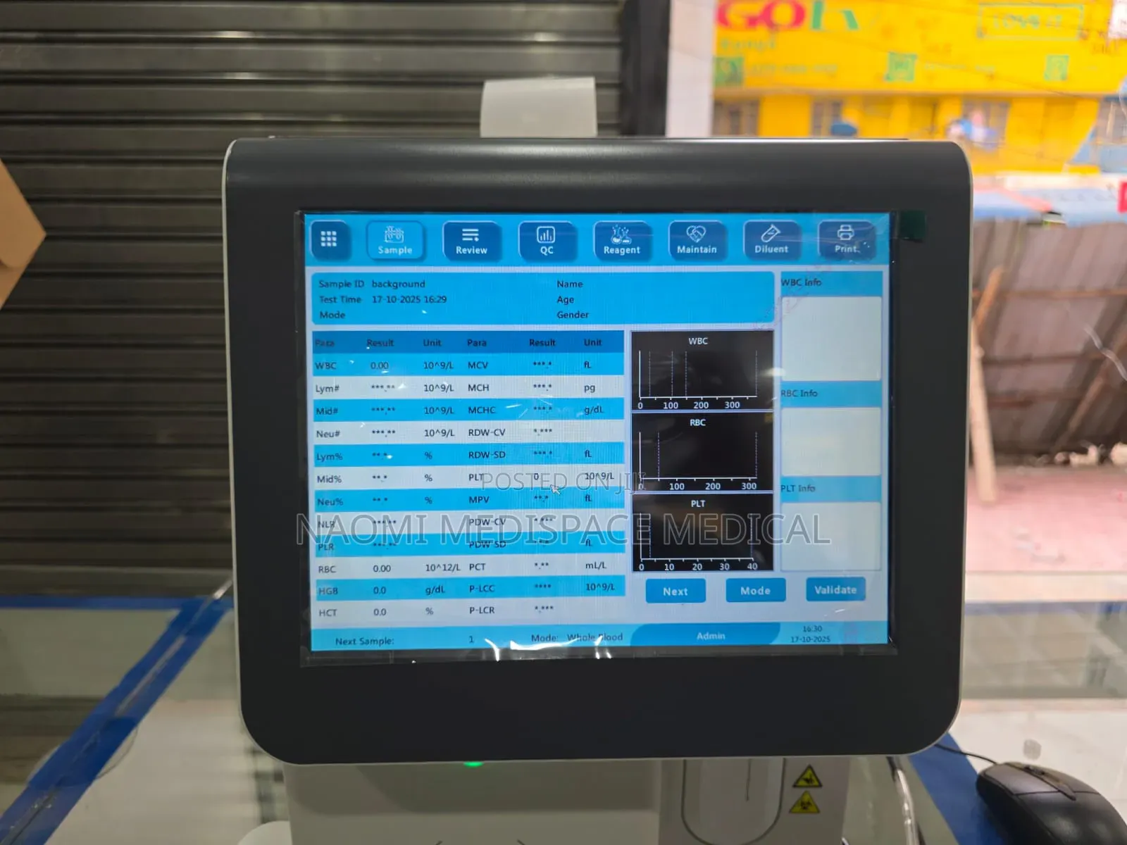 Horron H3000 Open System Hematology Analyzer