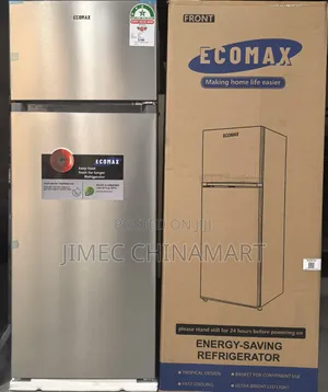 230l Ecomax Dark Silver Double Door Refrigerator
