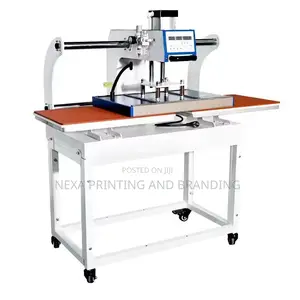 A2 Size Double Station Pneumatic Flatbed Heatpress Machine