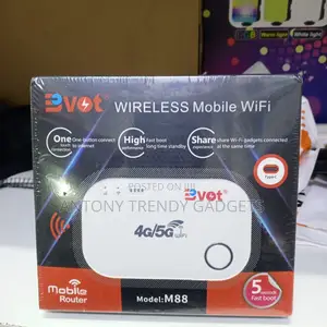 Bvot 5g Mifi Hotspot Router – Works With Safaricom & Airtel