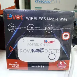 Bvot 4g/5g Mifi Portable Wifi – Compatible With Safaricom Airtel
