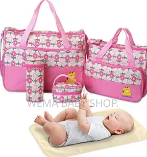 5-PCS Baby Diaper Bag Set