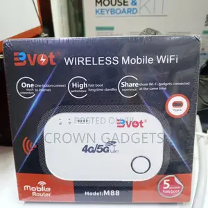 Bvot Mifi 4g/5g Pocket Router – Safaricom Airtel Ready