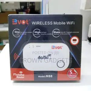 Bvot 4g/5g Internet Hotspot – Safaricom Airtel Compatible