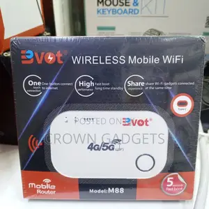 Bvot Mifi 4g Wireless Router – Airtel Safaricom Compatible