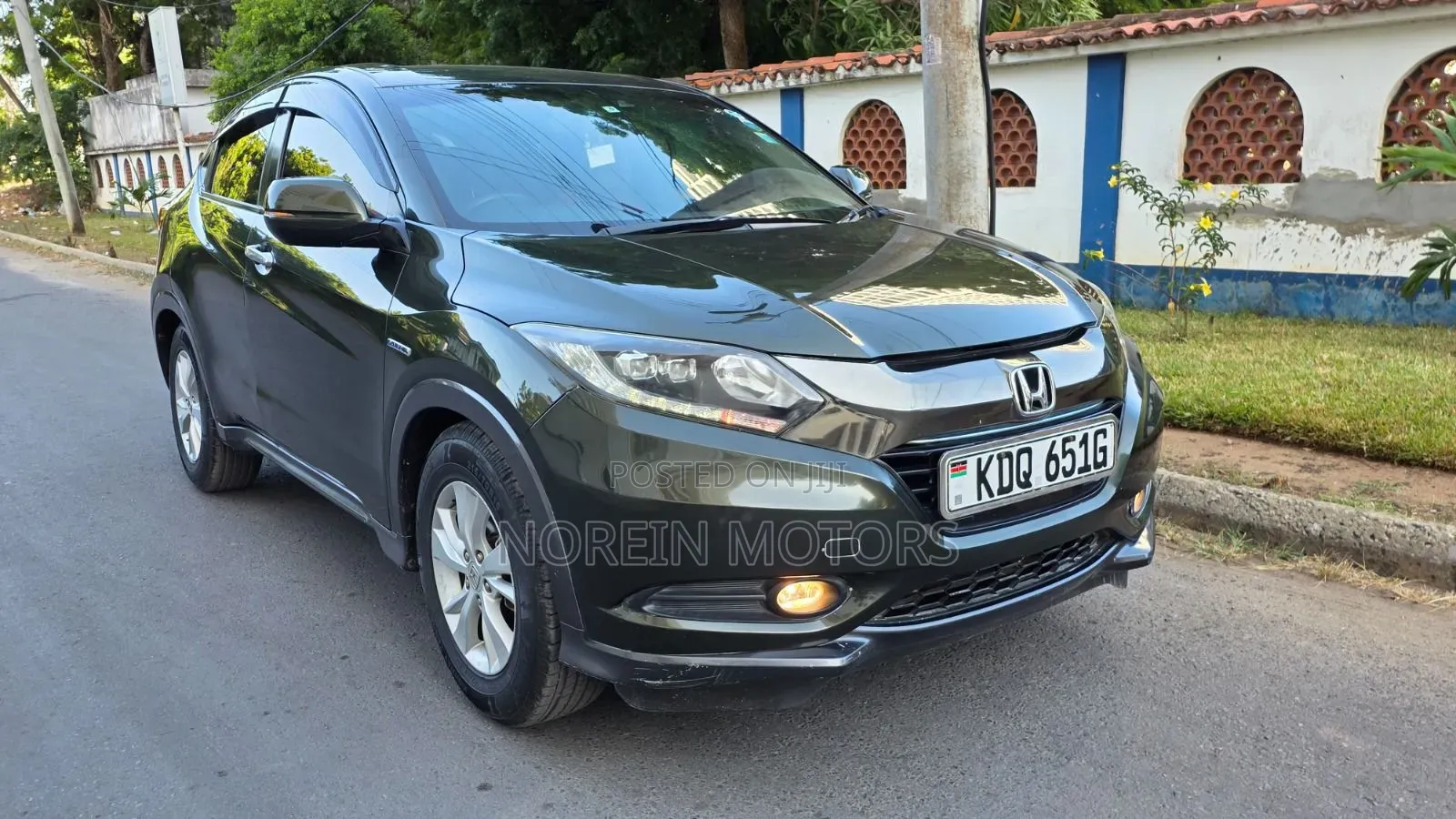 Honda Vezel 2017 Green