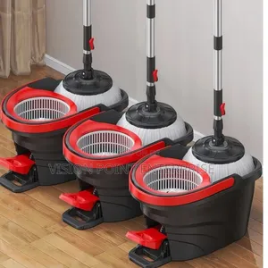 Bucket Foot Pedal Spin Mop