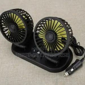 Car Truck Cooling Fan Dual