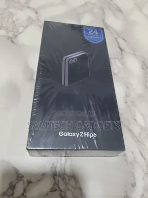 New Samsung Galaxy Z Flip6 256 GB Black