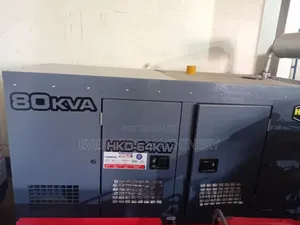 80kva Hisaki Japan Diesel Super Silent Generator With Inbuilt Ats.
