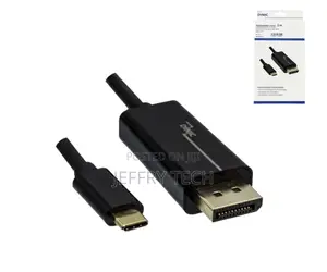 Usb Type C to Displayport Cable at 60hz, Usb 3.1, Male to Male, ,2m