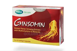 Superpower Ginsomin Erectile Dysfunction Cure 30 PCS