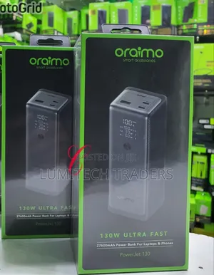 Oraimo Powerjet 130 27600mah 130w Power Bank -for Laptop Phone