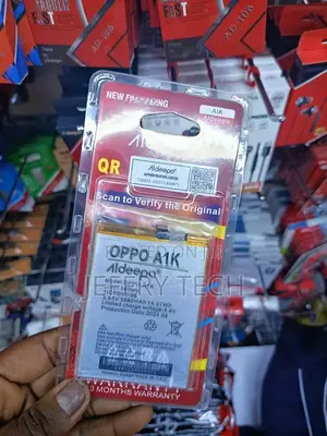 Aldeepo Replacement Battery for the Oppo A1k Smartphone.