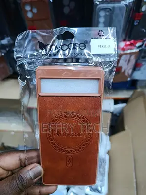 Brown Pu Leather Phone Case for the Google Pixel 6a
