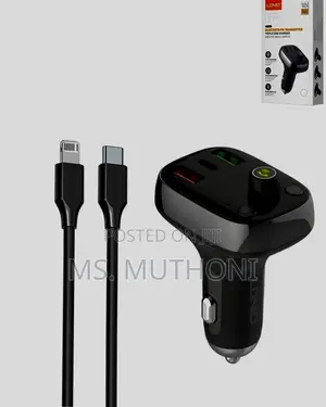 Ldnio C704q Bluetooth Fm Transmitter Triple Usb Car Charger.