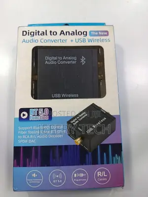 Digital to Analog Audio Converter With Usb Wireless and Bluetooth 5.0