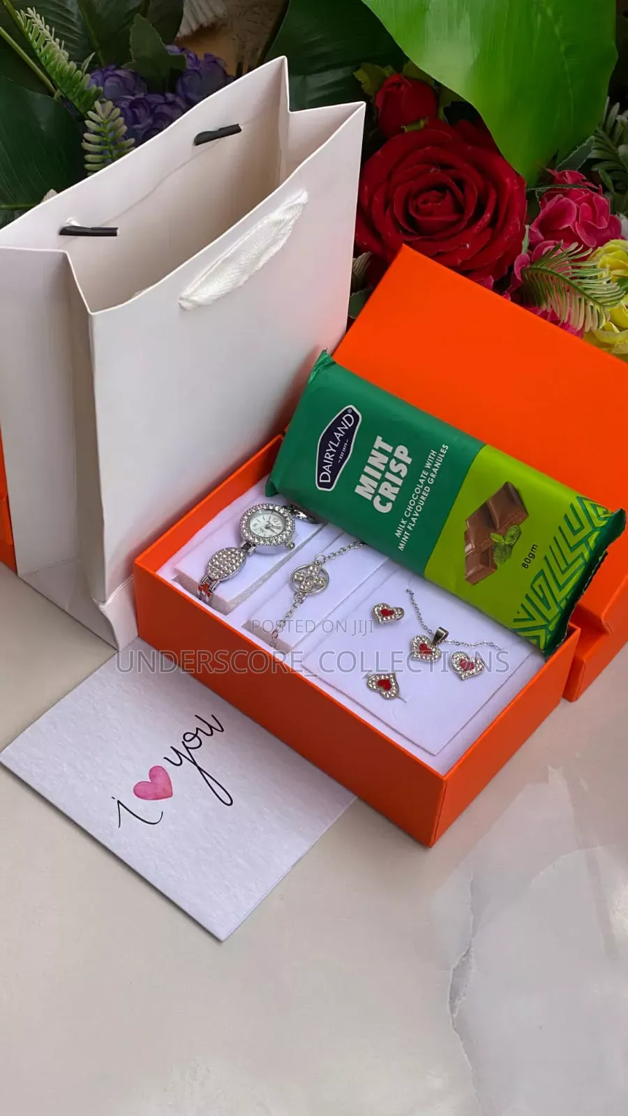Necklace/Earrings Set Gift Box