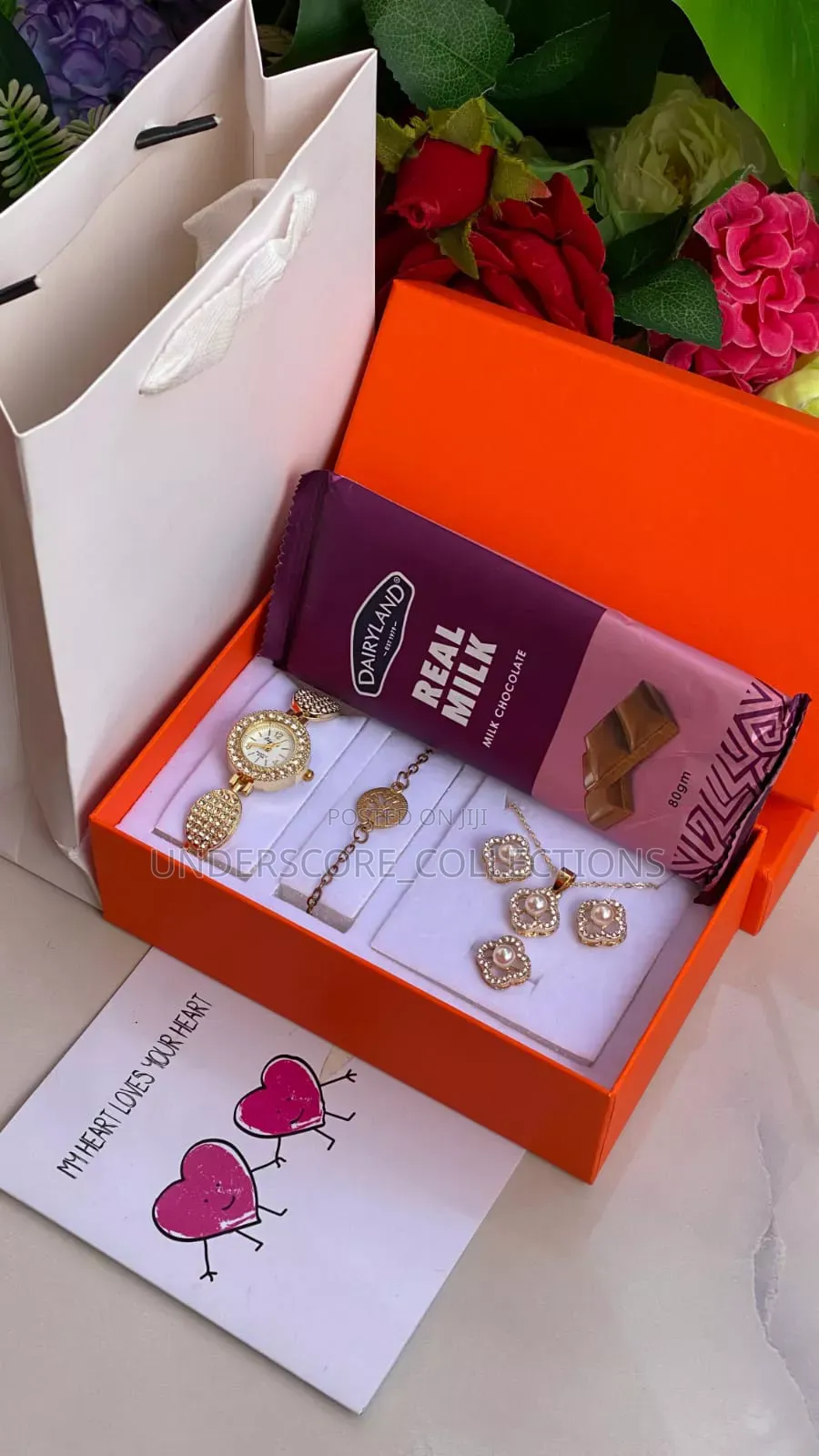 Necklace/Earrings Set Gift Box