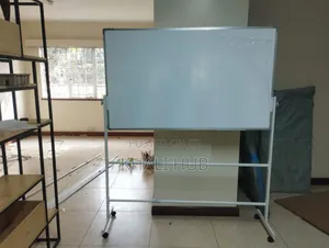 Whiteboard Whiteboard 150cmx90cm With Mobile Steel Stand