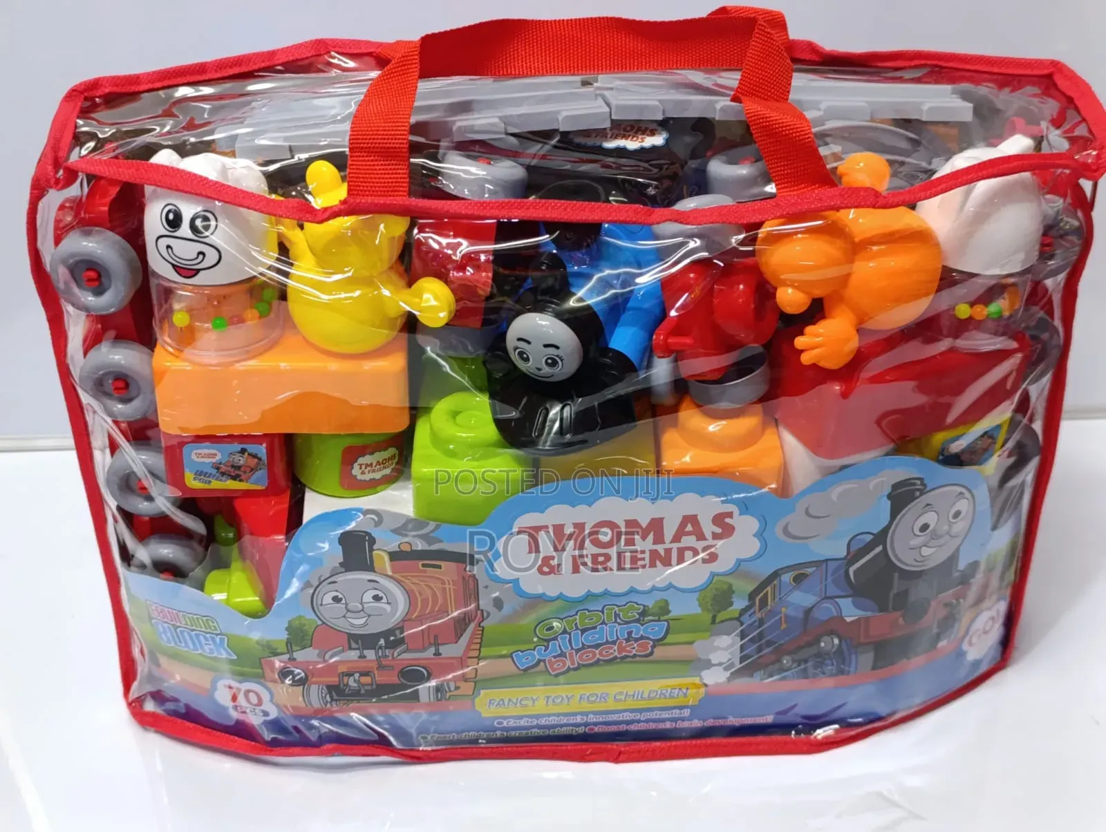 Mega Thomas Train Blocks-72pcs