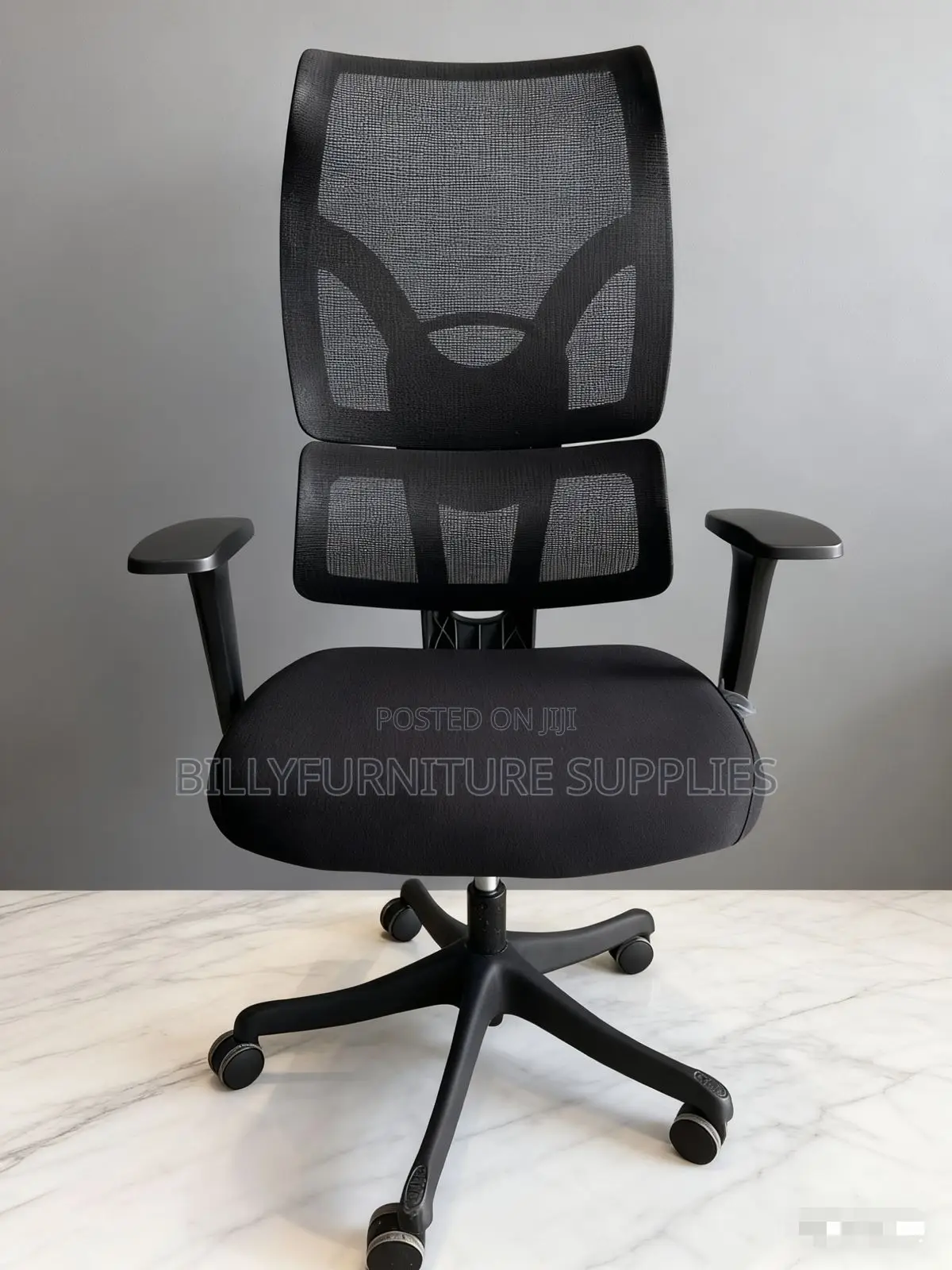 Back-Friendly Orthopedic High Back Chair for Long Hours