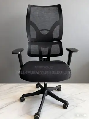 Back-Friendly Orthopedic High Back Chair for Long Hours