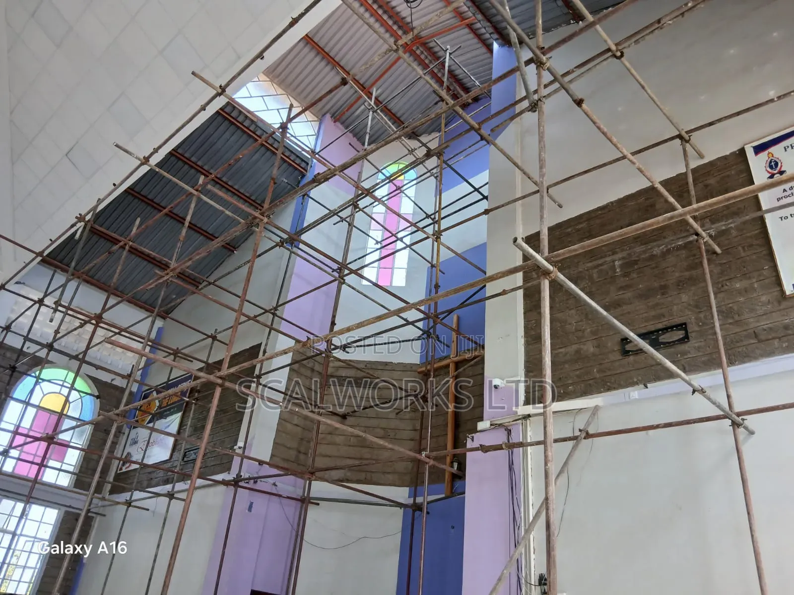 Avoid Timber Use Steel Scaffolds