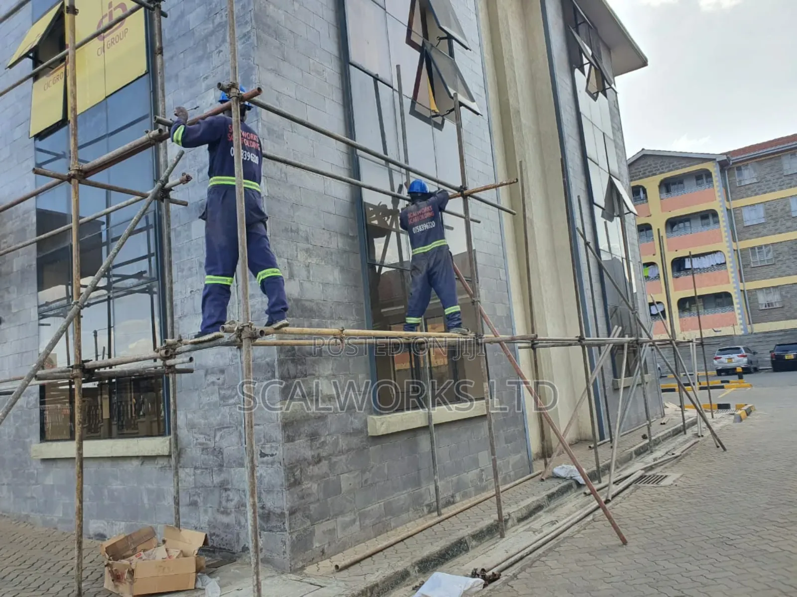 Avoid Timber Use Steel Scaffolds