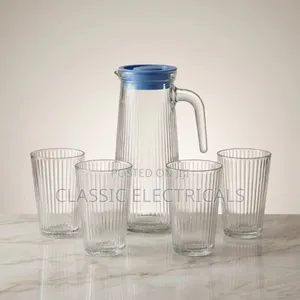 *5pc New Ribbed Jug(750ml) Set
