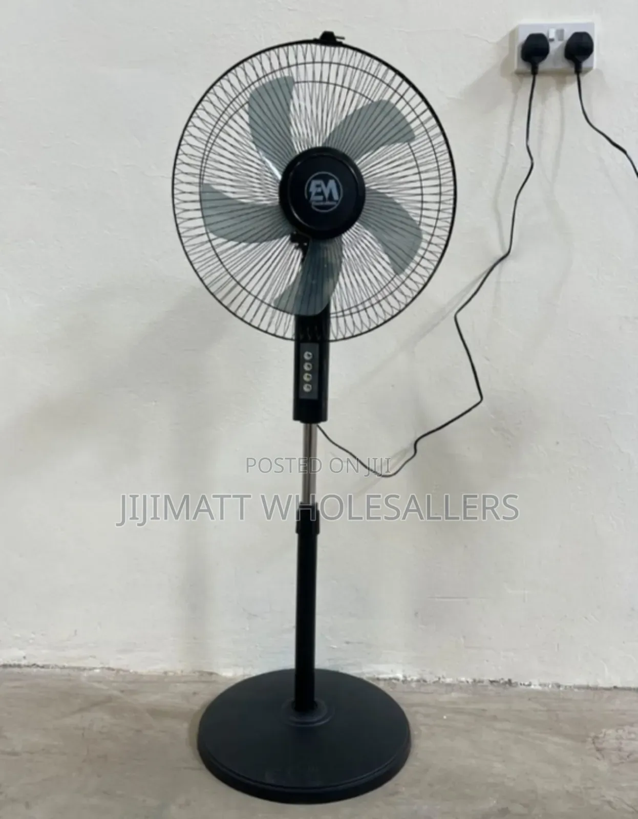 18 Inches Electromate Standing Fan With Round Base Stand