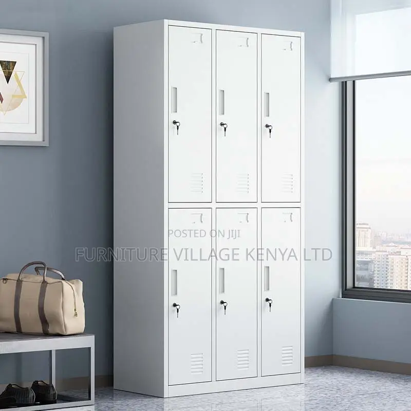 6-locker Steel Office Staff Cabinet