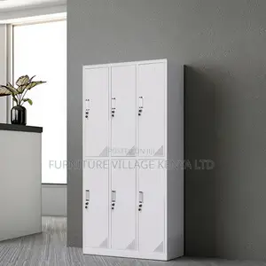 6-locker Steel Office Staff Cabinet