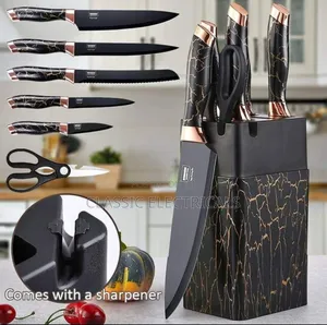 7pc Marble Profile Knife Set
