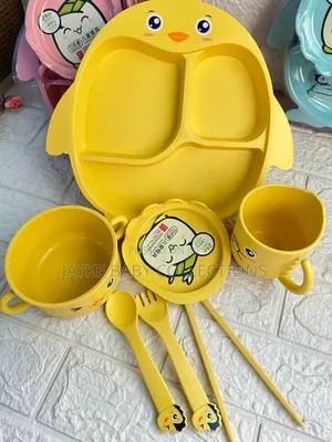 Toddler Bamboo Tableware Set | Ages 1–5 | Safe Self-Feeding