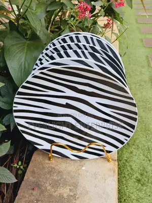 Beautiful Zebra Ceramic Plate