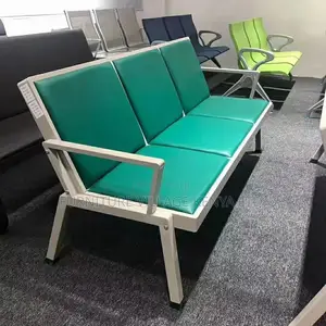Reception Benches: 3-link Padded Waiting Bench