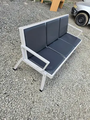 Reception Benches: 3-link Padded Waiting Bench