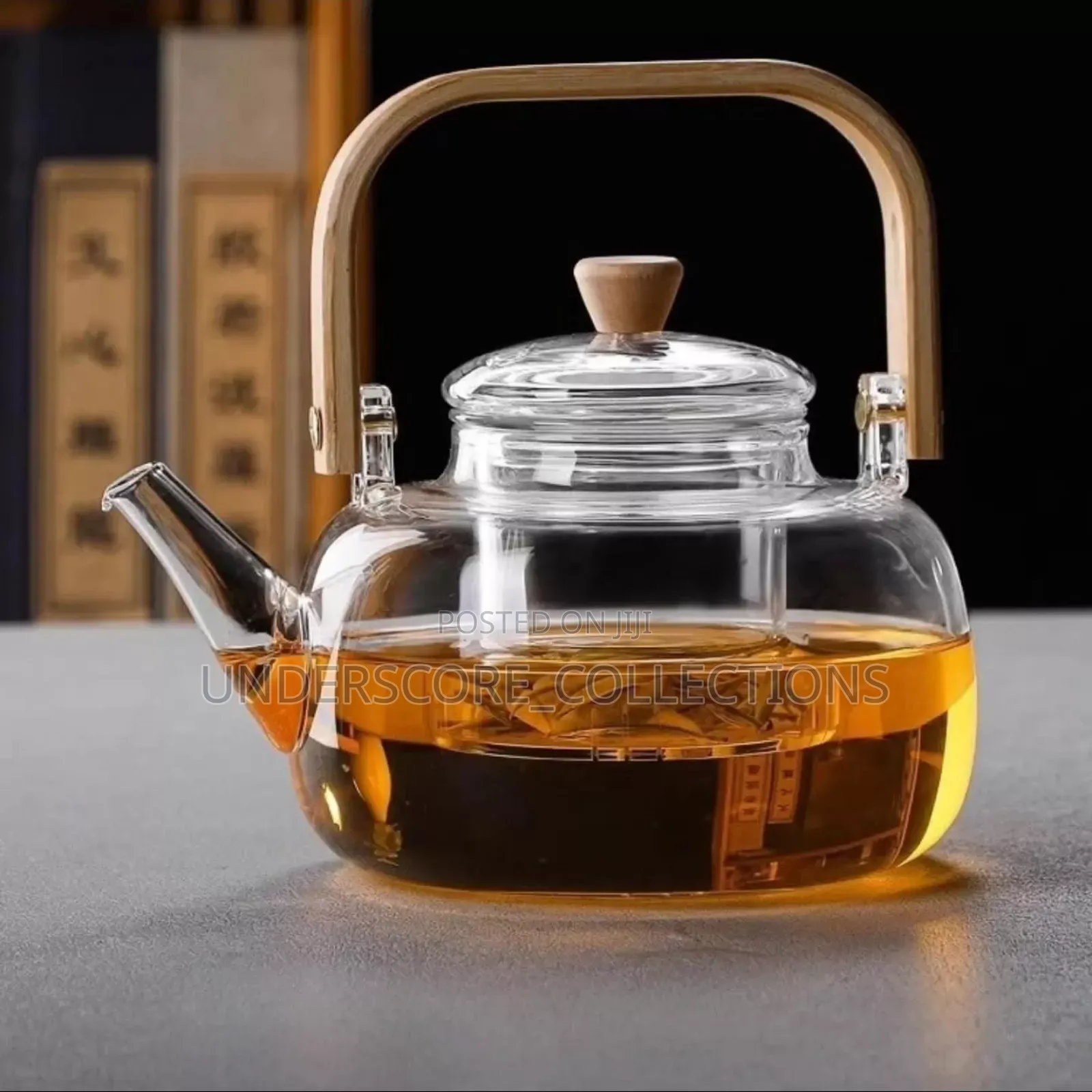 Heat Resistant Borosilicate Tea Pot