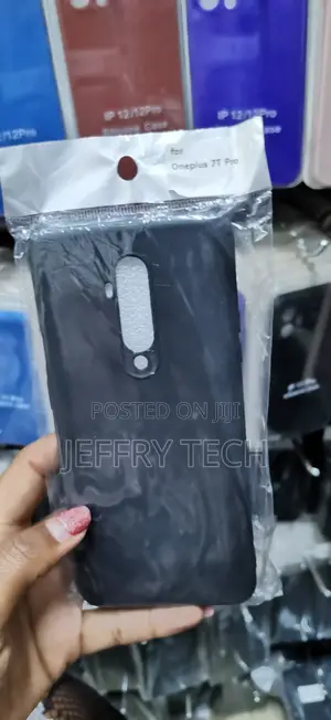 Likuo Soft Anti-Fingerprint Silicone Tpu Cover Case for Oneplus 7t Pro