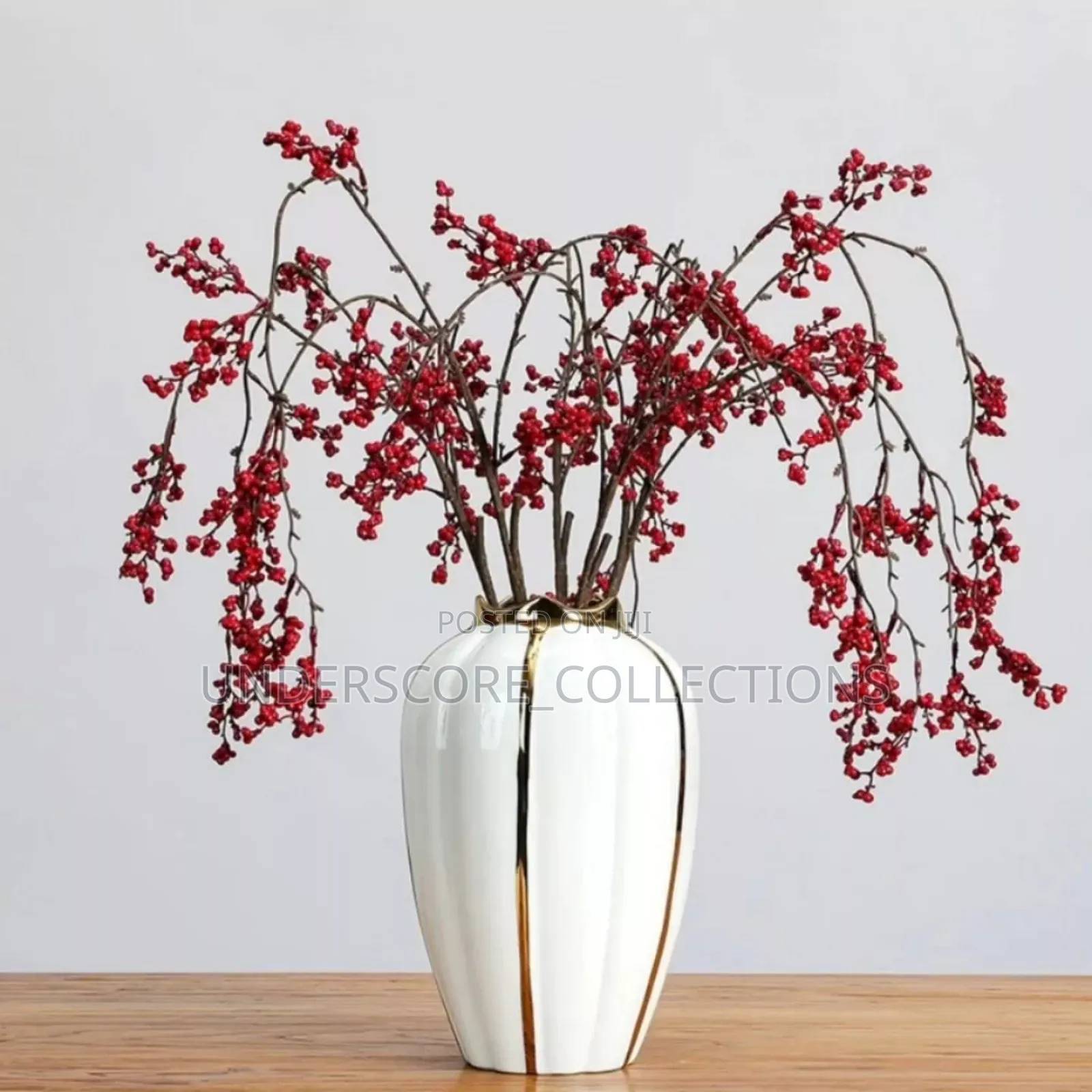 Modern Minimalist Big Size Ceramic Flower Vase