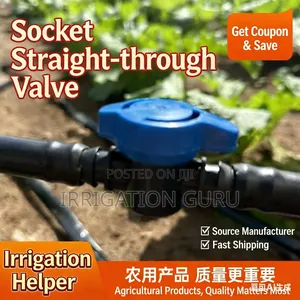Miniature Shut Off for Drip Irrigation Risers