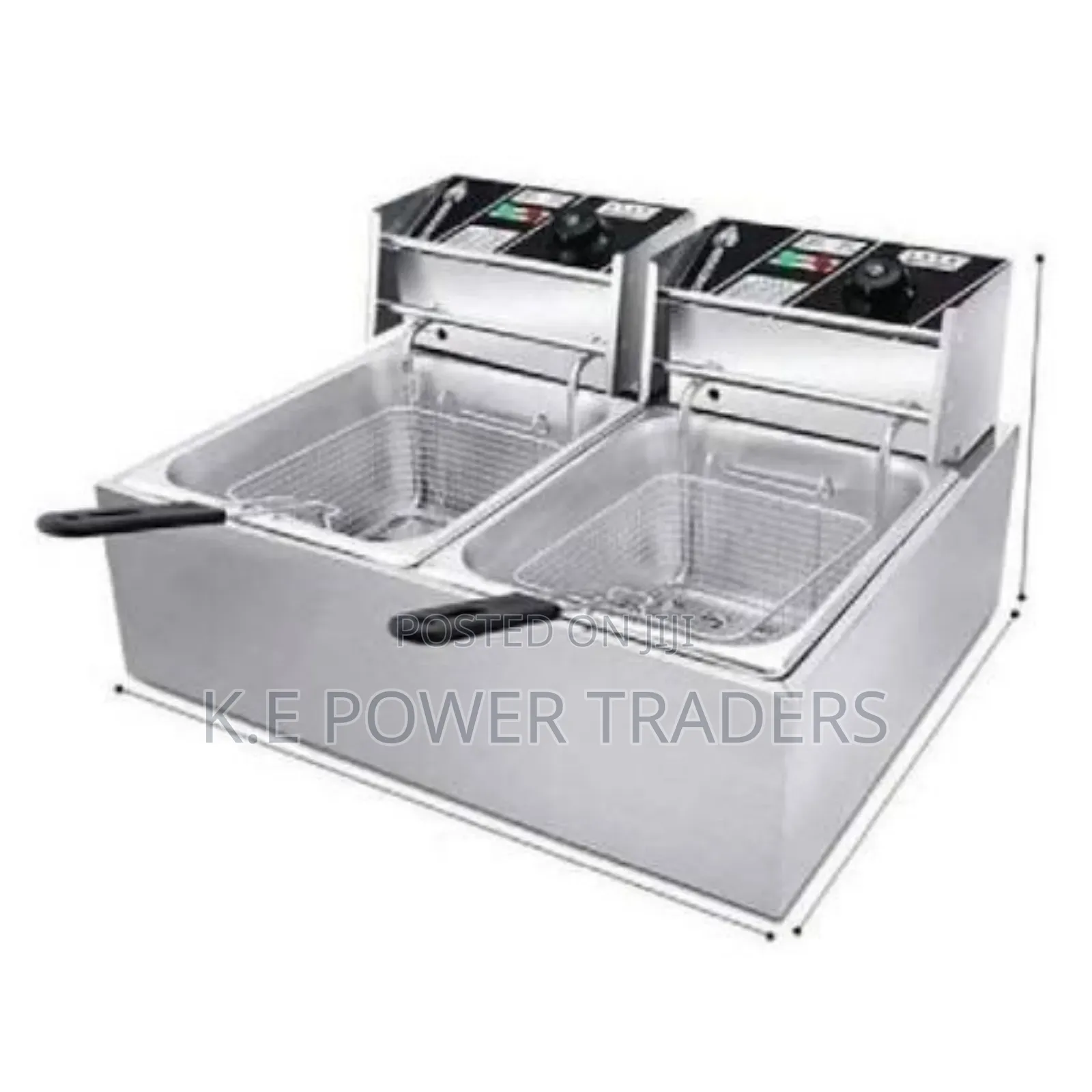 Electric Double Deep Fryer