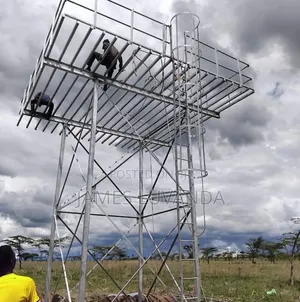 Steel Water Tower Fabrication and Erection