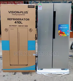 Vision Plus Fridge Side by Side No Frost 410l
