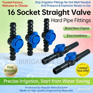 16mm Poly Pipe Integration Valve